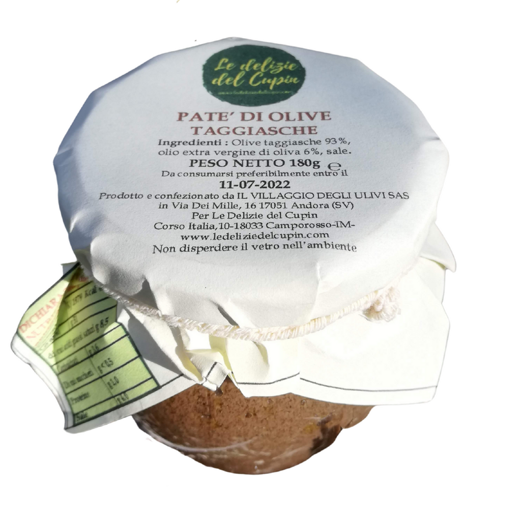 PATE' DI OLIVE TAGGIASCHE 180GR