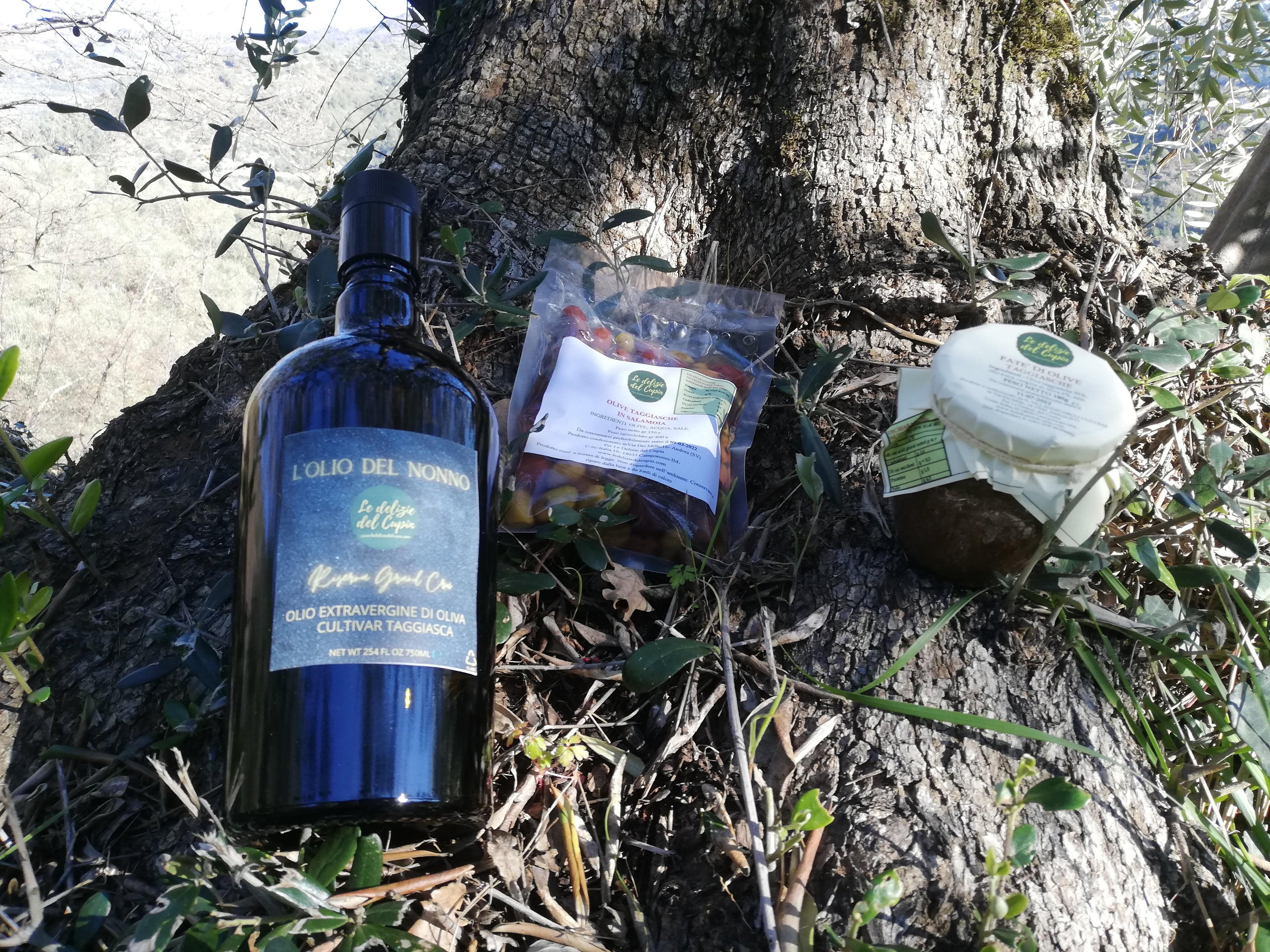 Olive 100% Taggiasche in Salamoia 200gr